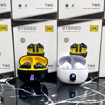 TWS 895B Wireless Earbuds — ENC Noise Cancellation, LED Display & Bluetooth 5.4 in Pakistan