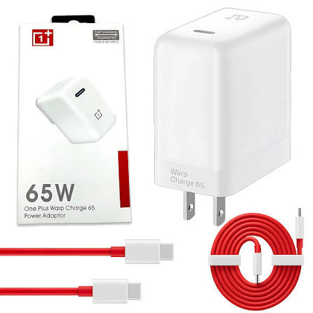 OnePlus 65W Warp Charge adapter complete view buy online Pakistan Raza Gadgets
