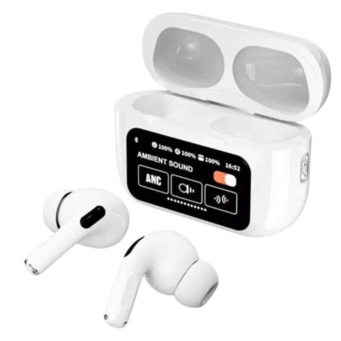 A9 Pro AirPods Touch Screen Case LED Display Wireless Earbuds Pakistan
